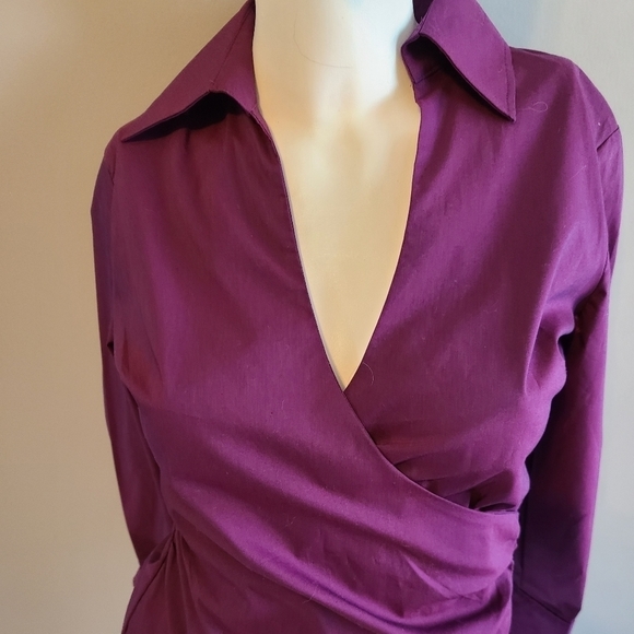NWT NY&CO Wrap Top size XS - Picture 7 of 7